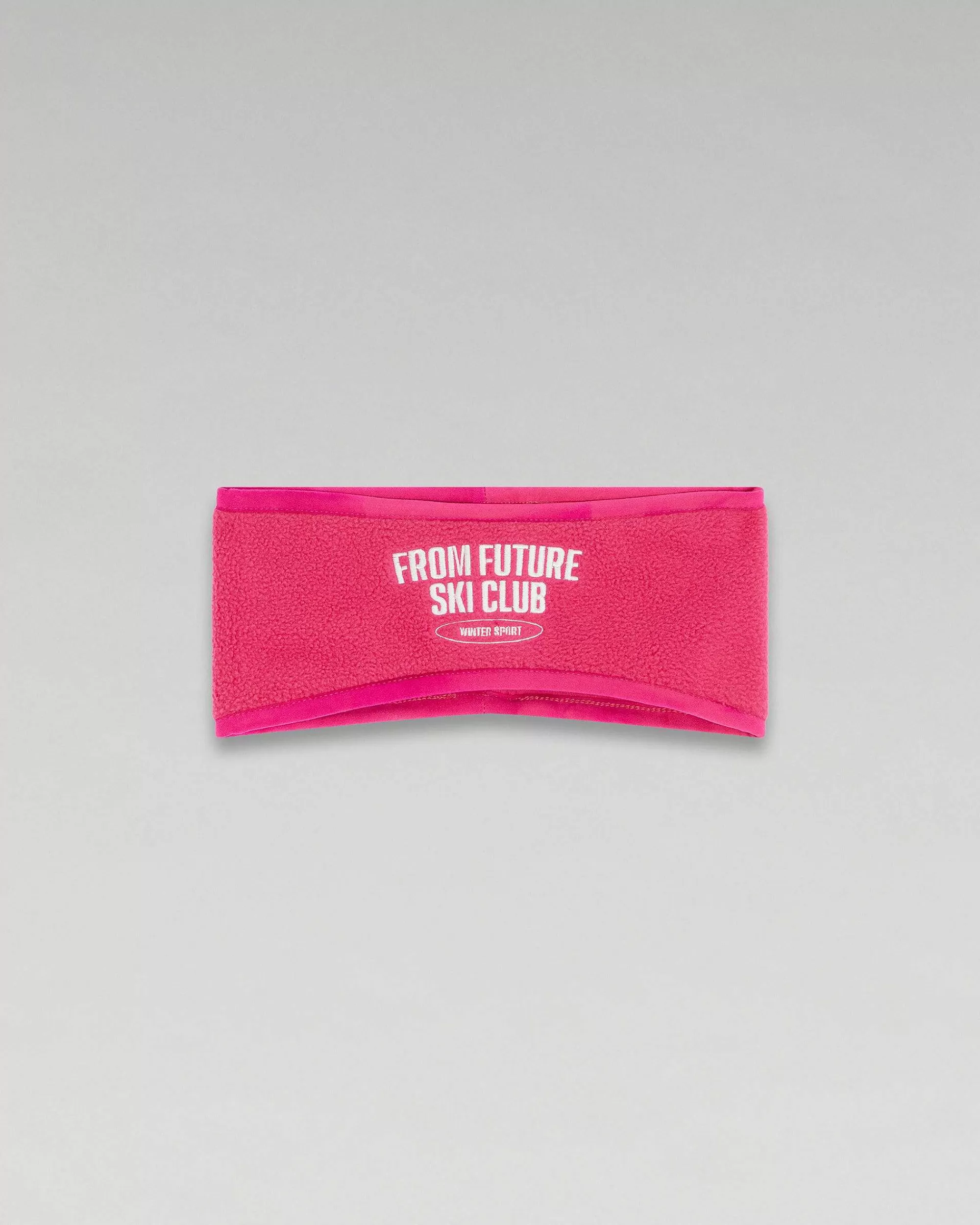 Store FROM FUTURE Bandeau Cache-Oreilles Ski Club Winter Fuschia