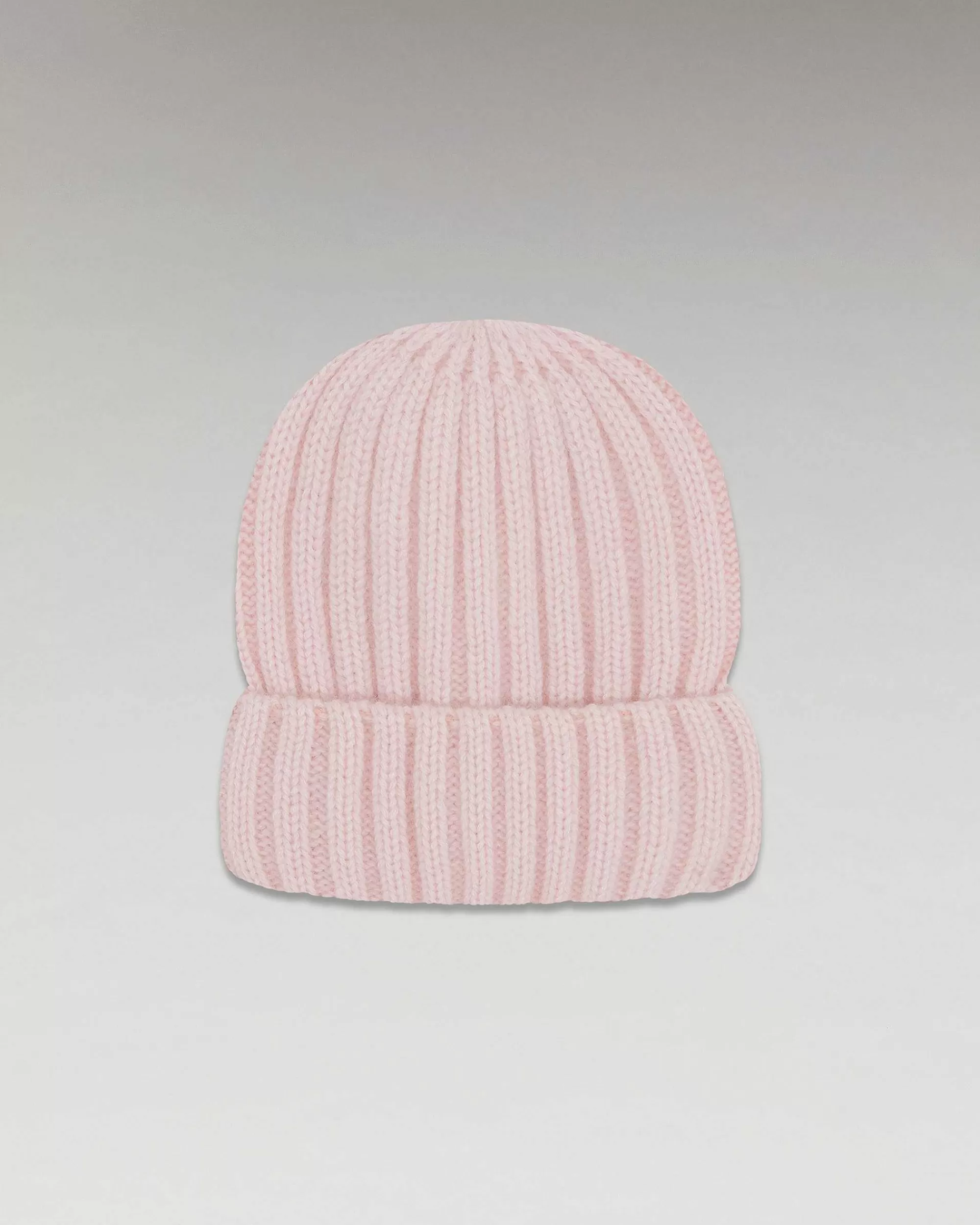 Shop FROM FUTURE Bonnet A Revers A Cotes Rose Poudre