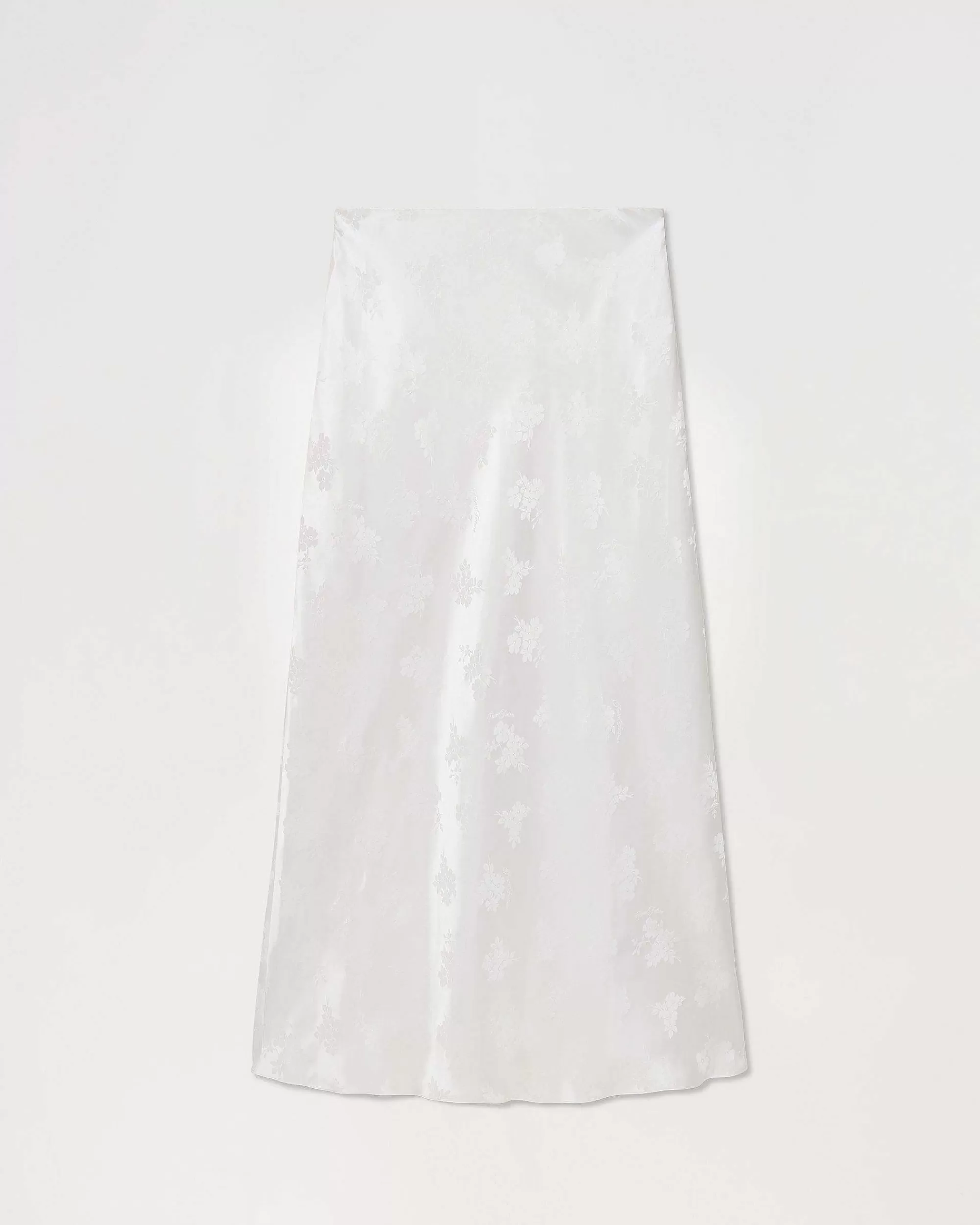 Outlet FROM FUTURE Jupe Mi Longue Vicky Jacquard Ecru