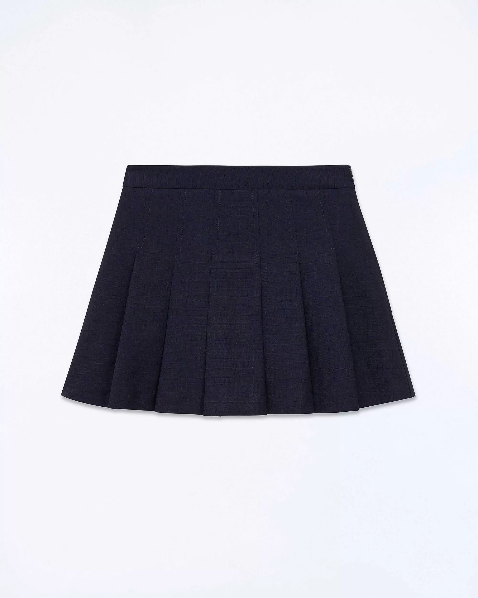 New FROM FUTURE Jupe Mini Navy