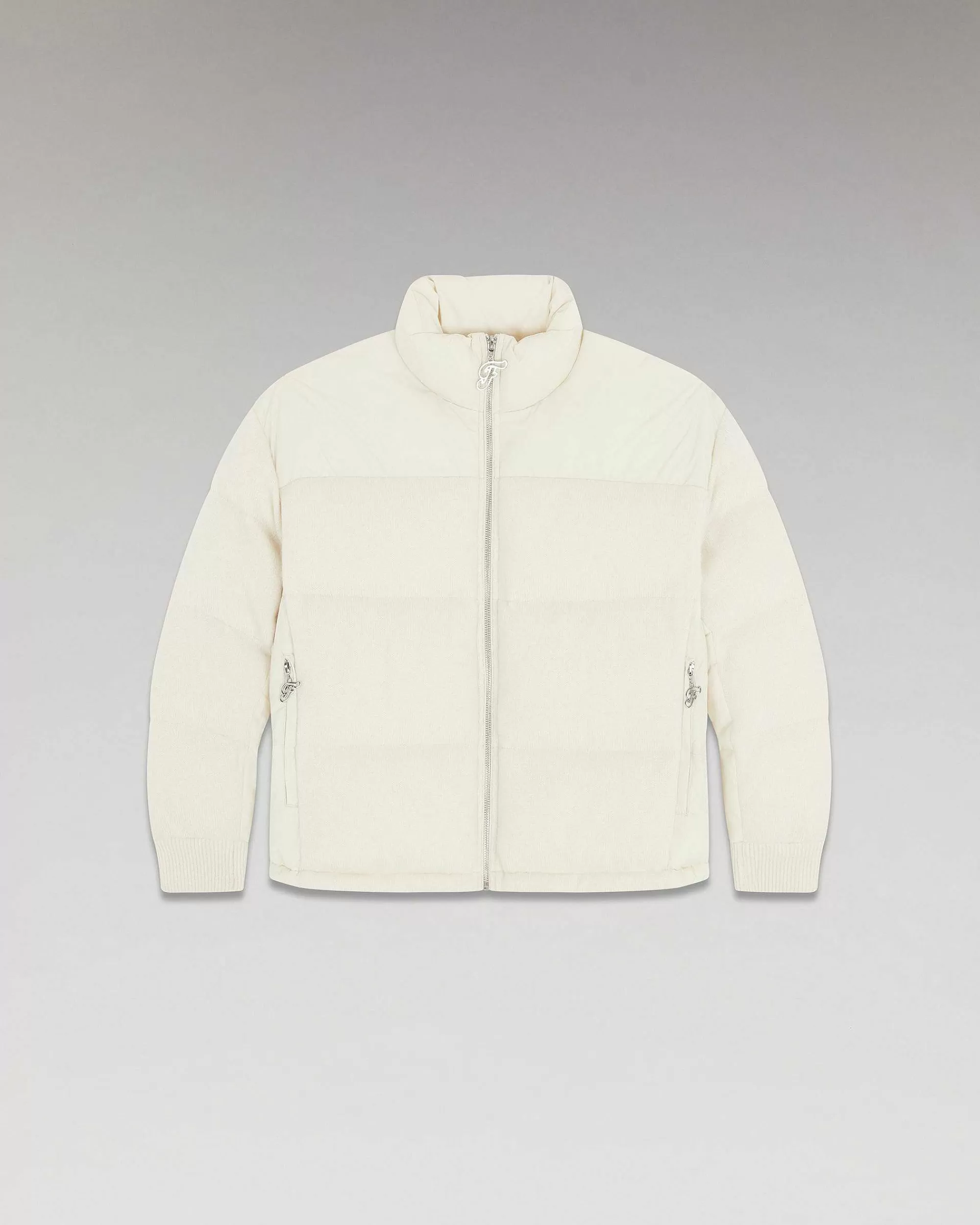 Clearance FROM FUTURE Outerwear Doudoune Bi Matiere Ecru
