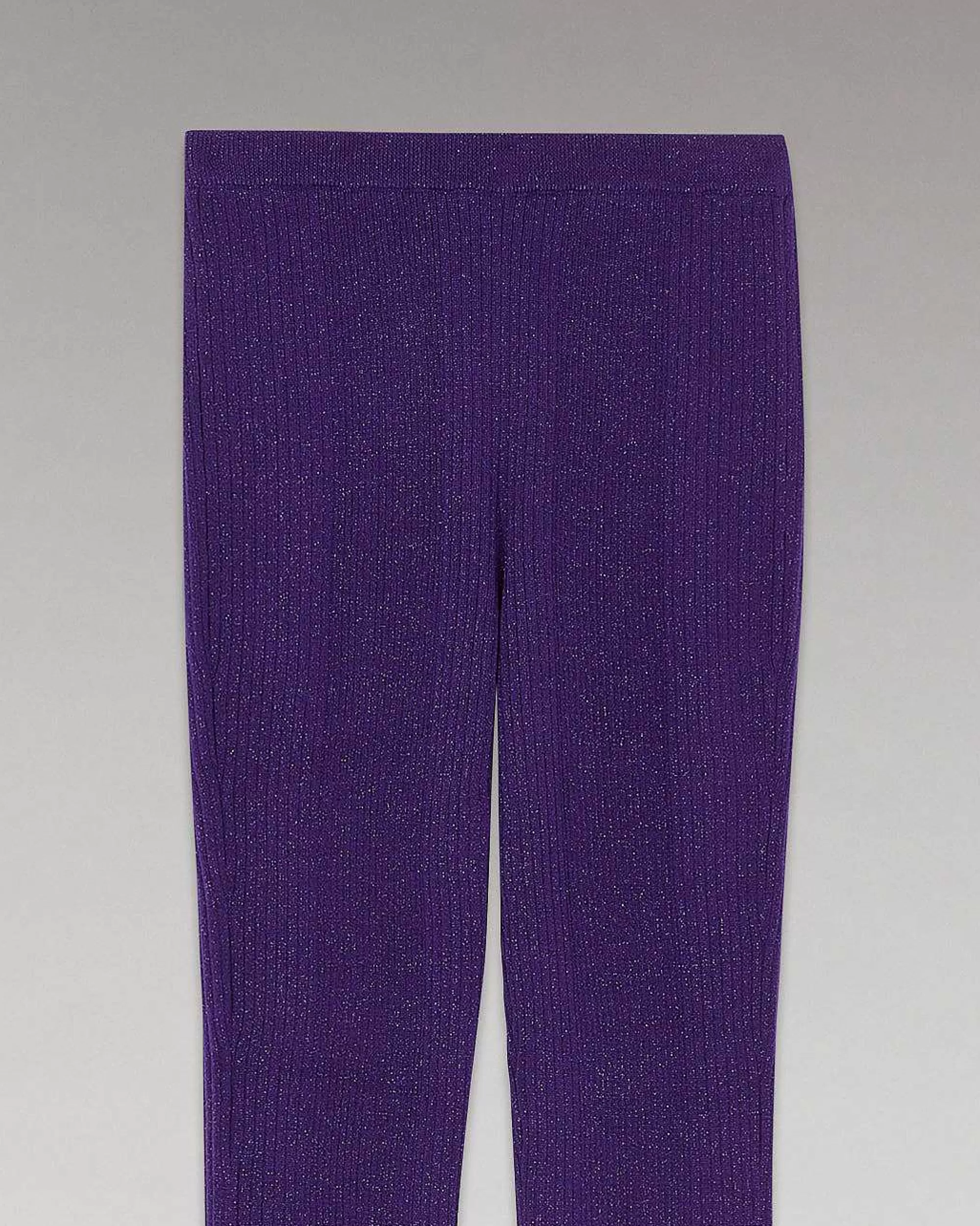 Online FROM FUTURE Pantalon Flare Metallise Intense Purple