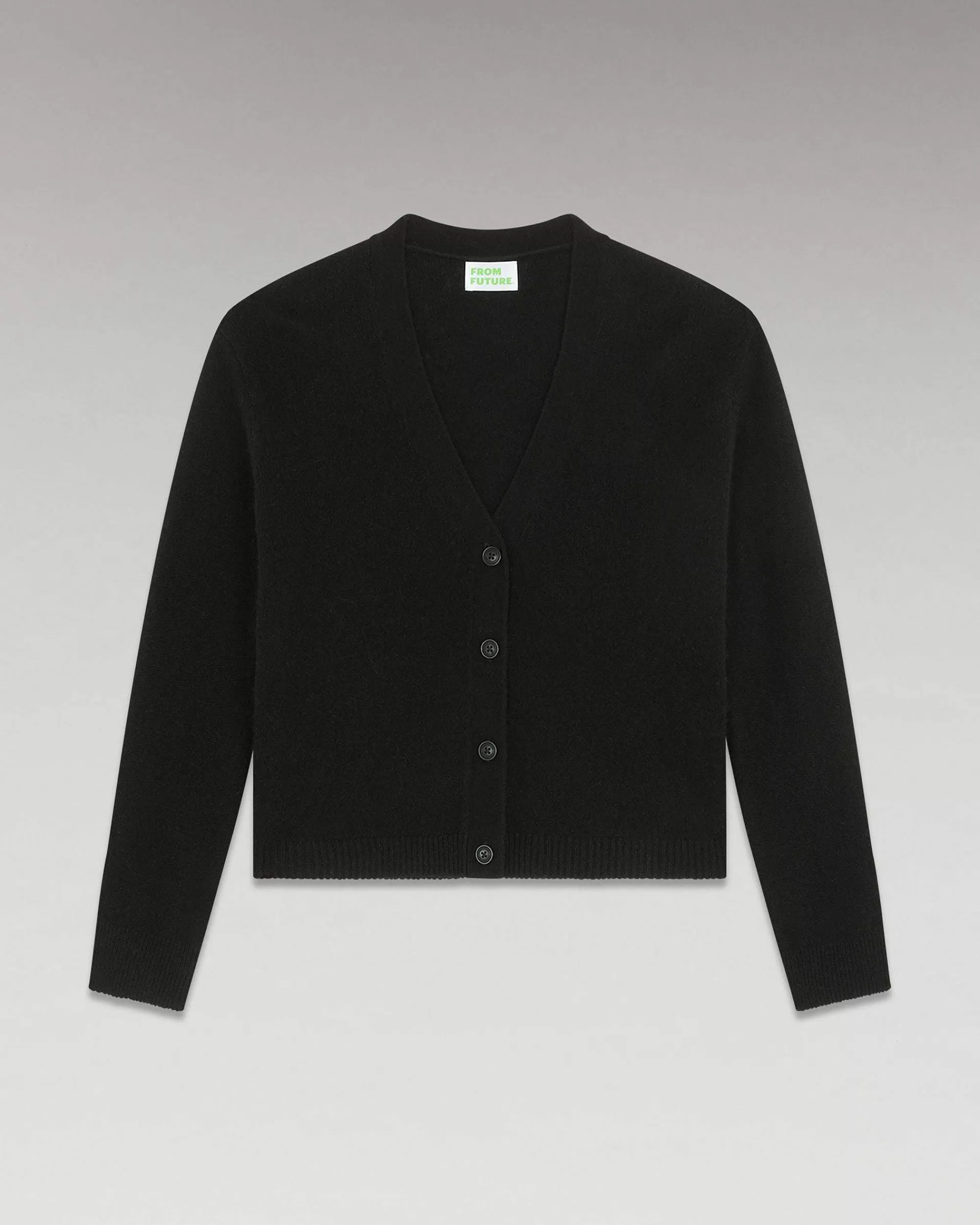 Best Sale FROM FUTURE Pull Cardigan Uni Light Noir
