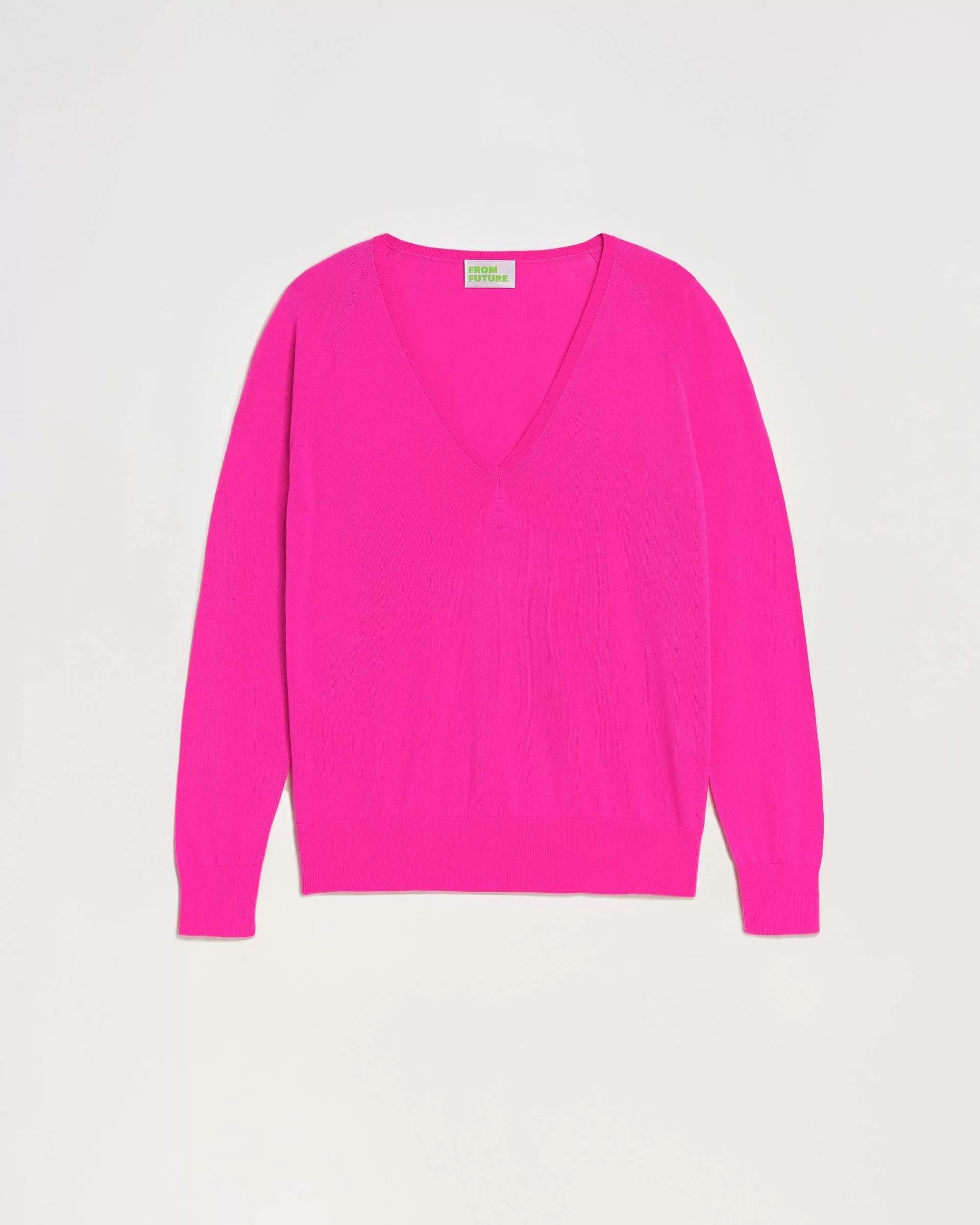 Discount FROM FUTURE Pull Col V Oversize Summer Fuschia