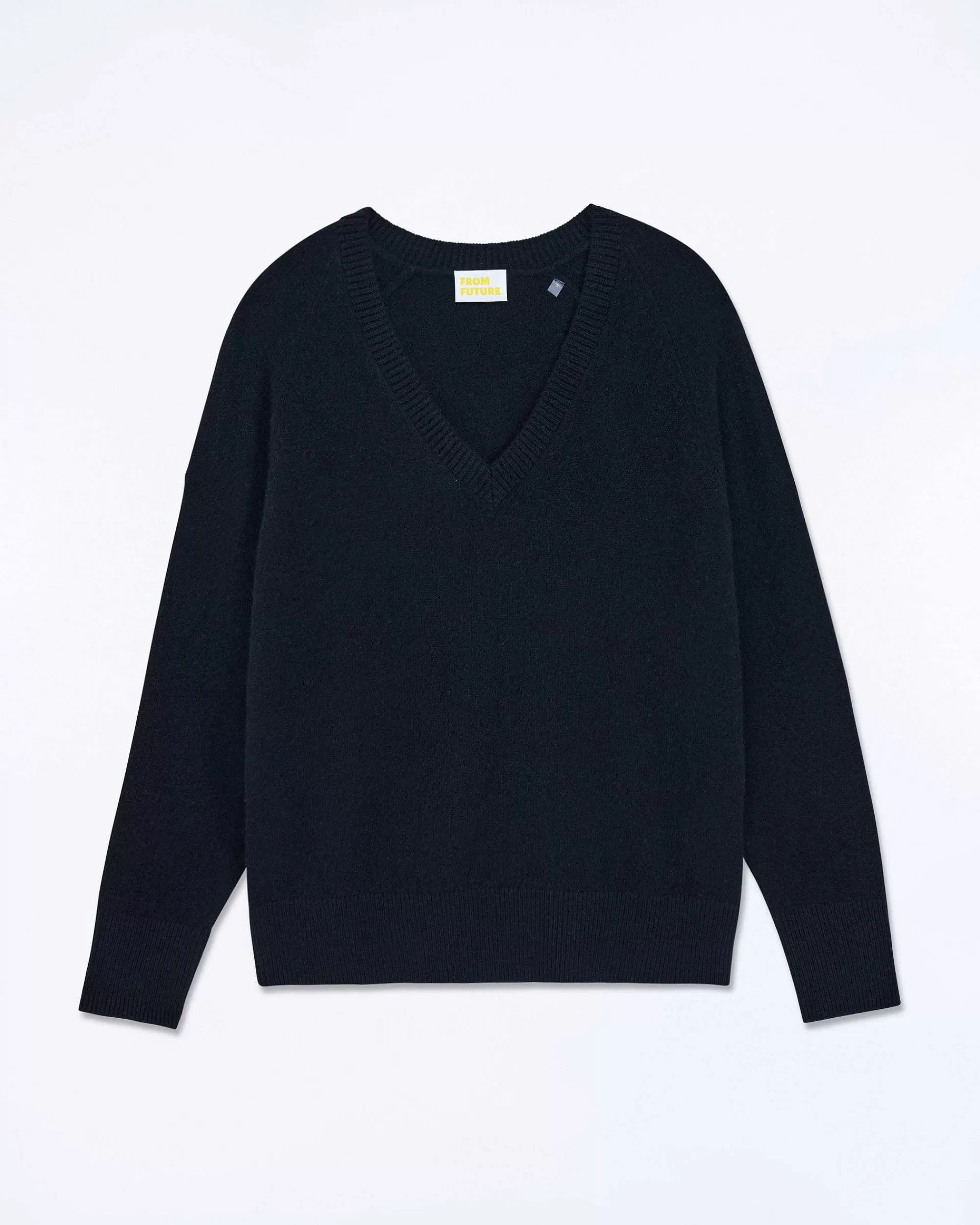 Online FROM FUTURE Pull Col V Oversize Light Noir