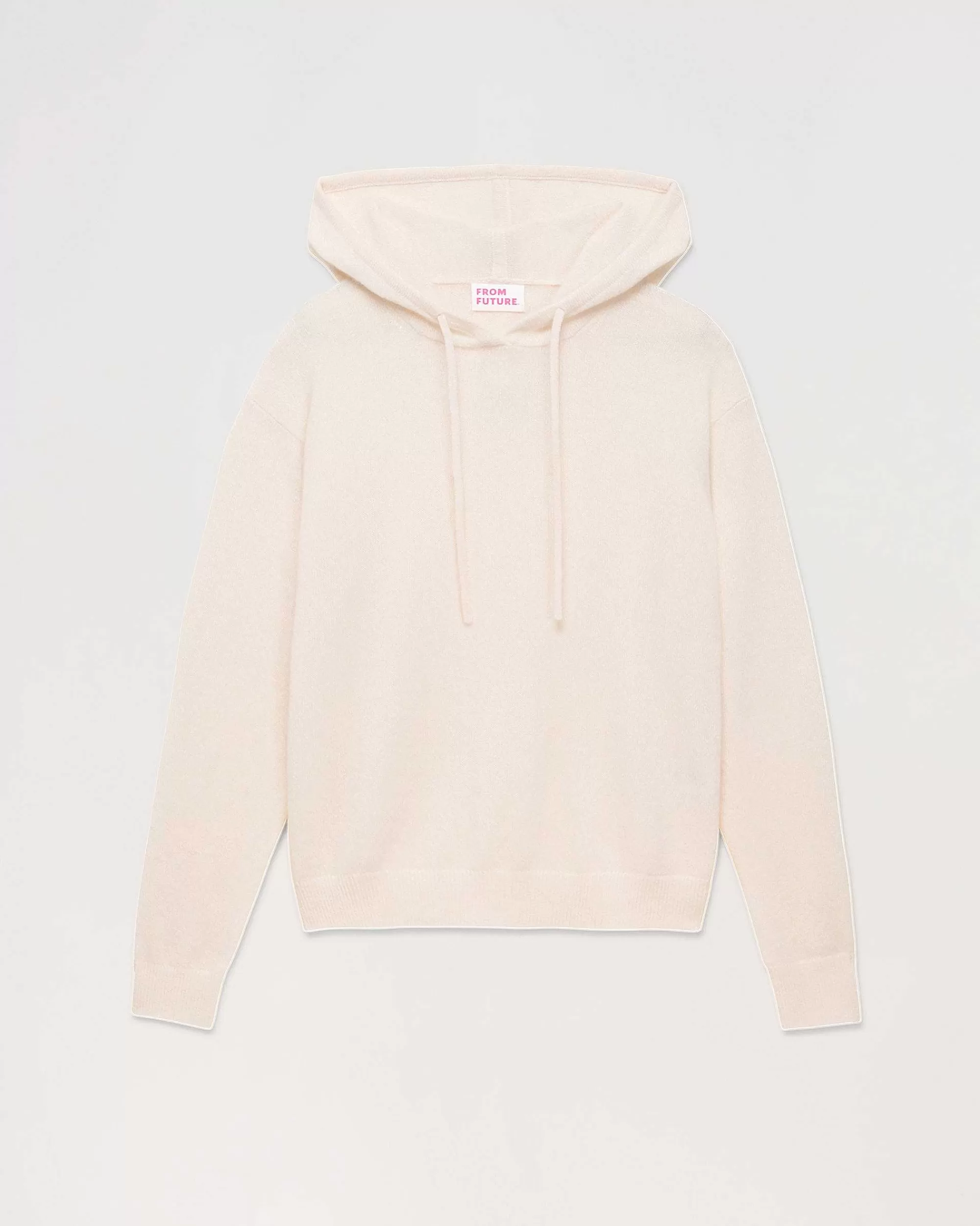 Discount FROM FUTURE Pull Hoodie Oversize Leger Ecru