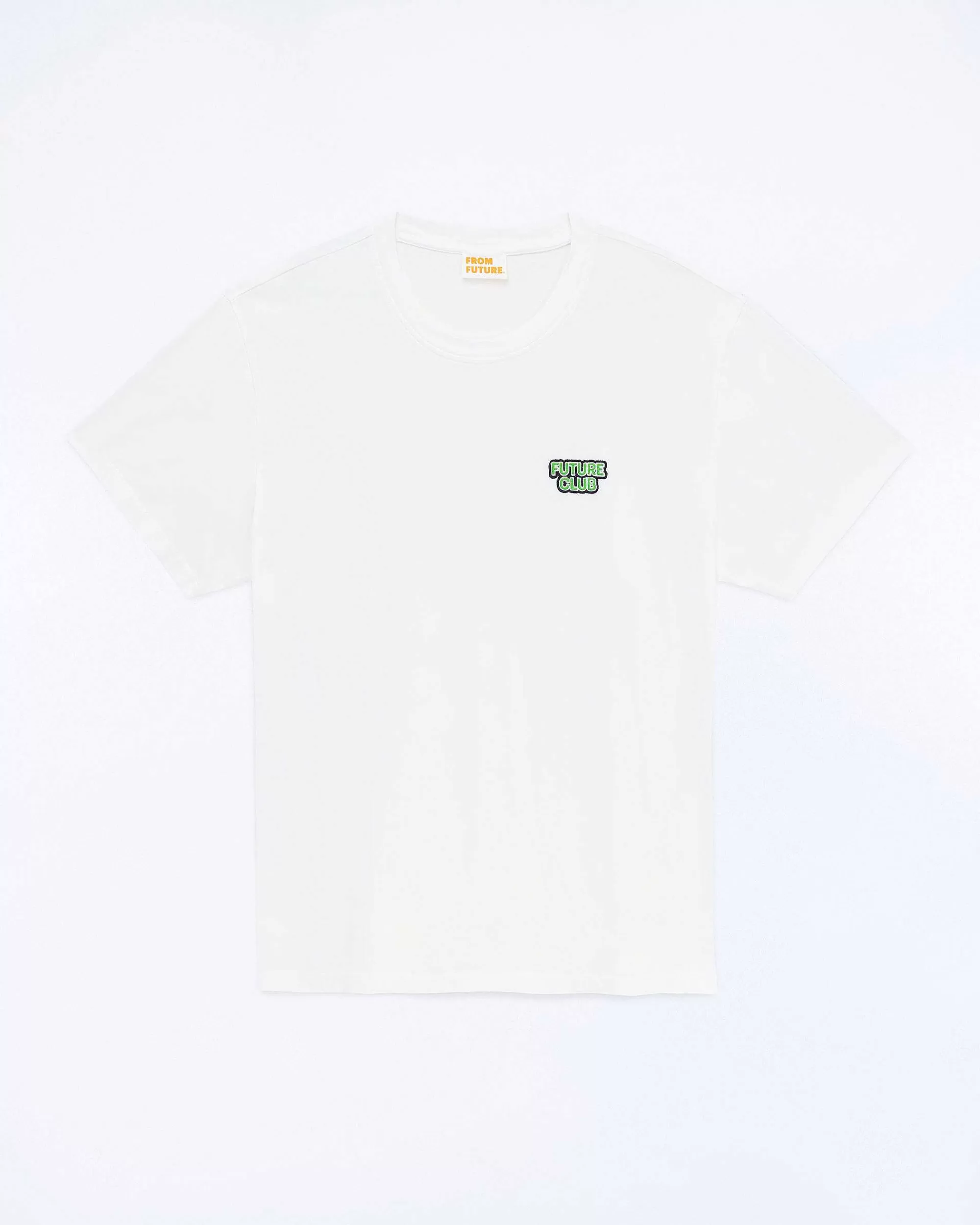 Clearance FROM FUTURE T-Shirt Col Rond Future Club Blanc