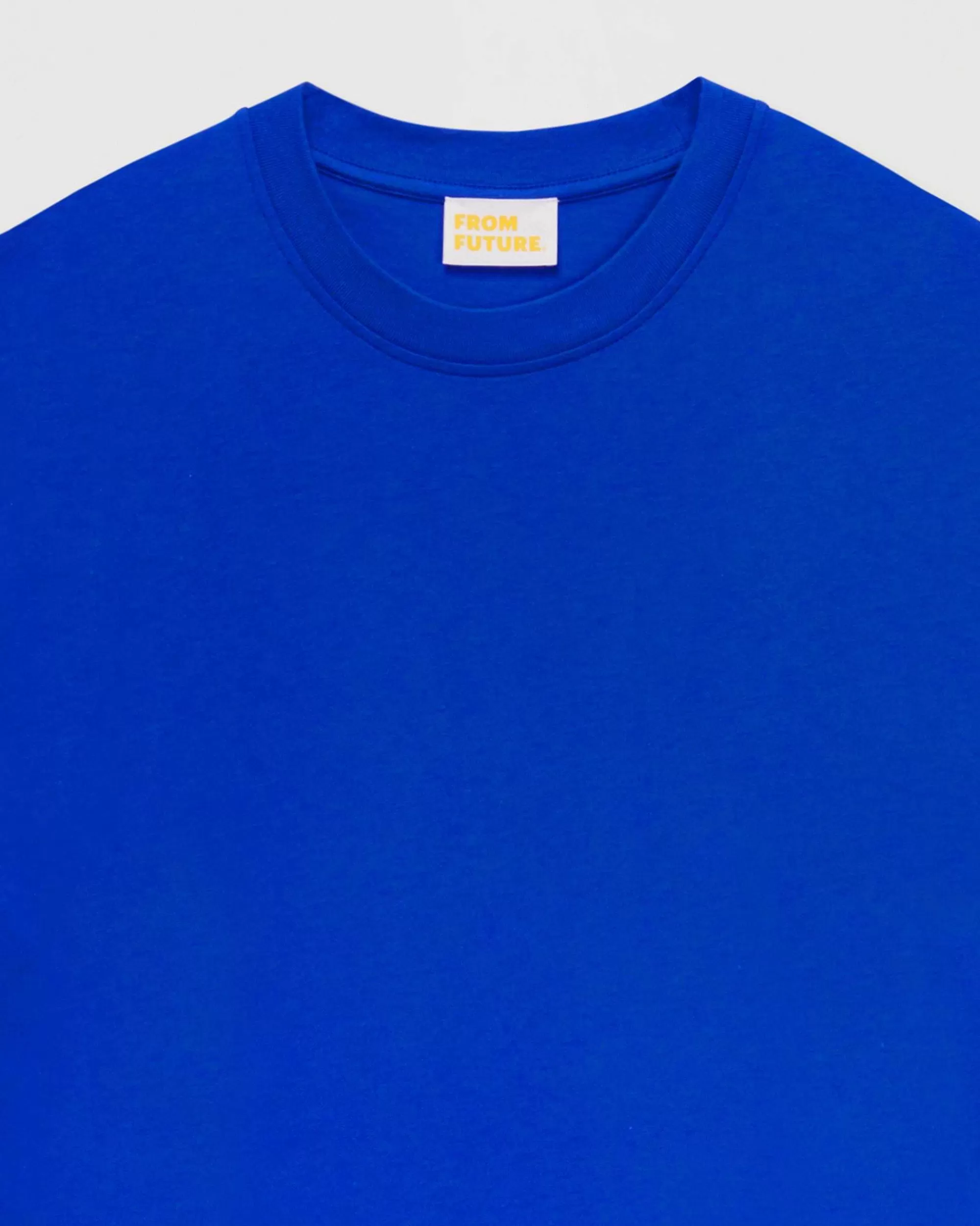 Clearance FROM FUTURE T-Shirt Col Rond Oversize Electric Blue