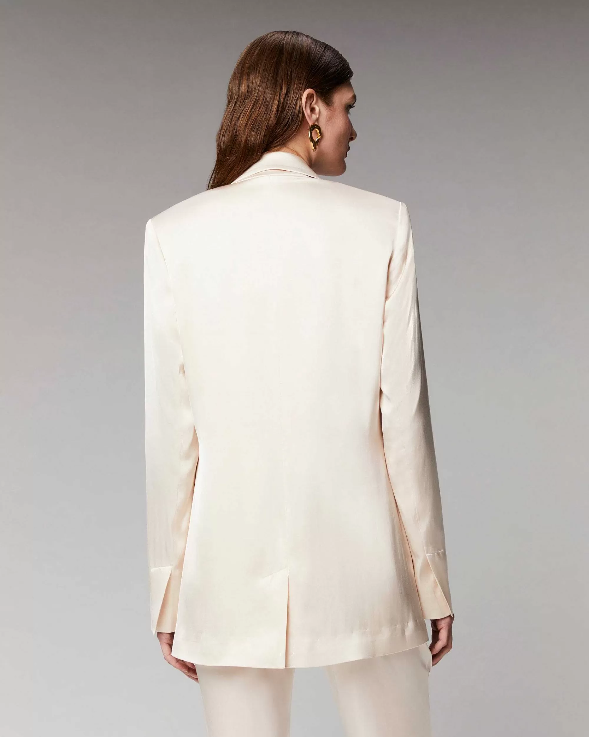 Flash Sale FROM FUTURE Veste Blazer Satinee Champagne
